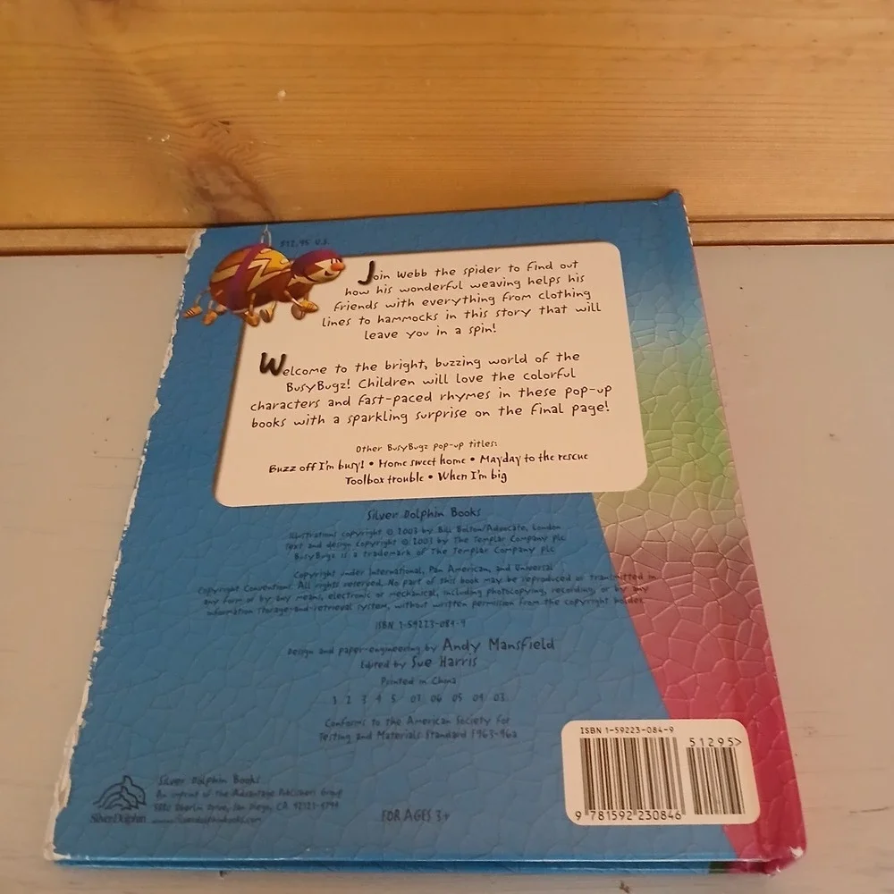In a Spin : A BusyBugz Pop-up Book‎ Hardcover Christine Tagg